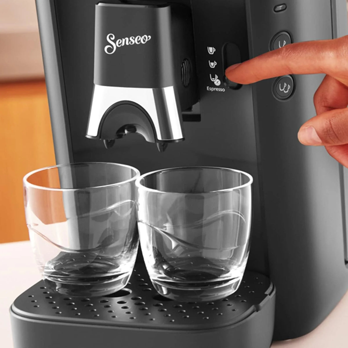 Philips Domestic Appliances CSA260/60 Senseo Maestro ekspres do kawy z funkcją pamięci o pojemności 1,2 litra, Czarny