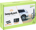Valeo 632202 - Sistema de asistencia al aparcamiento - Kit Beep&Park: 8 sensores + 1 pantalla LCD - Instalación delantera y trasera
