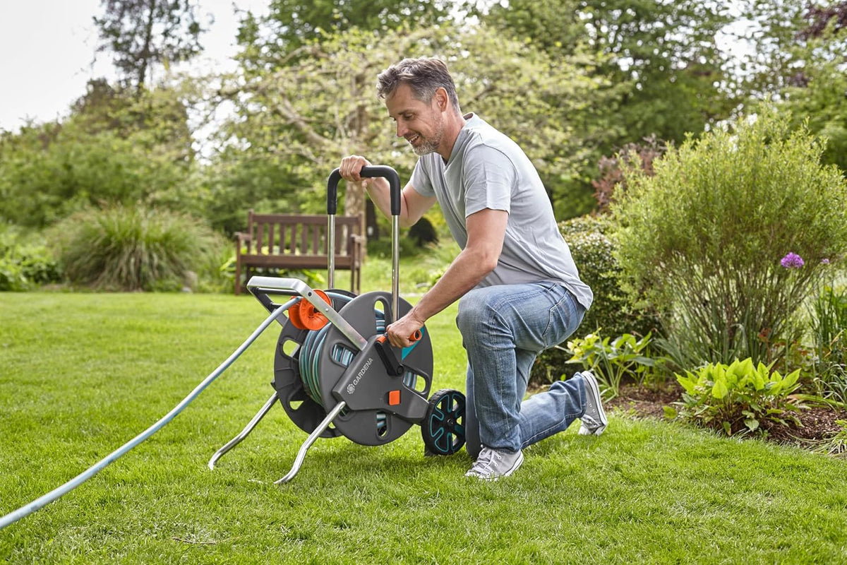 Manguera de jardín Flex 18522-20 Ø 13 mm, rollo de 50 m, manguera de agua de plástico para riego de jardines