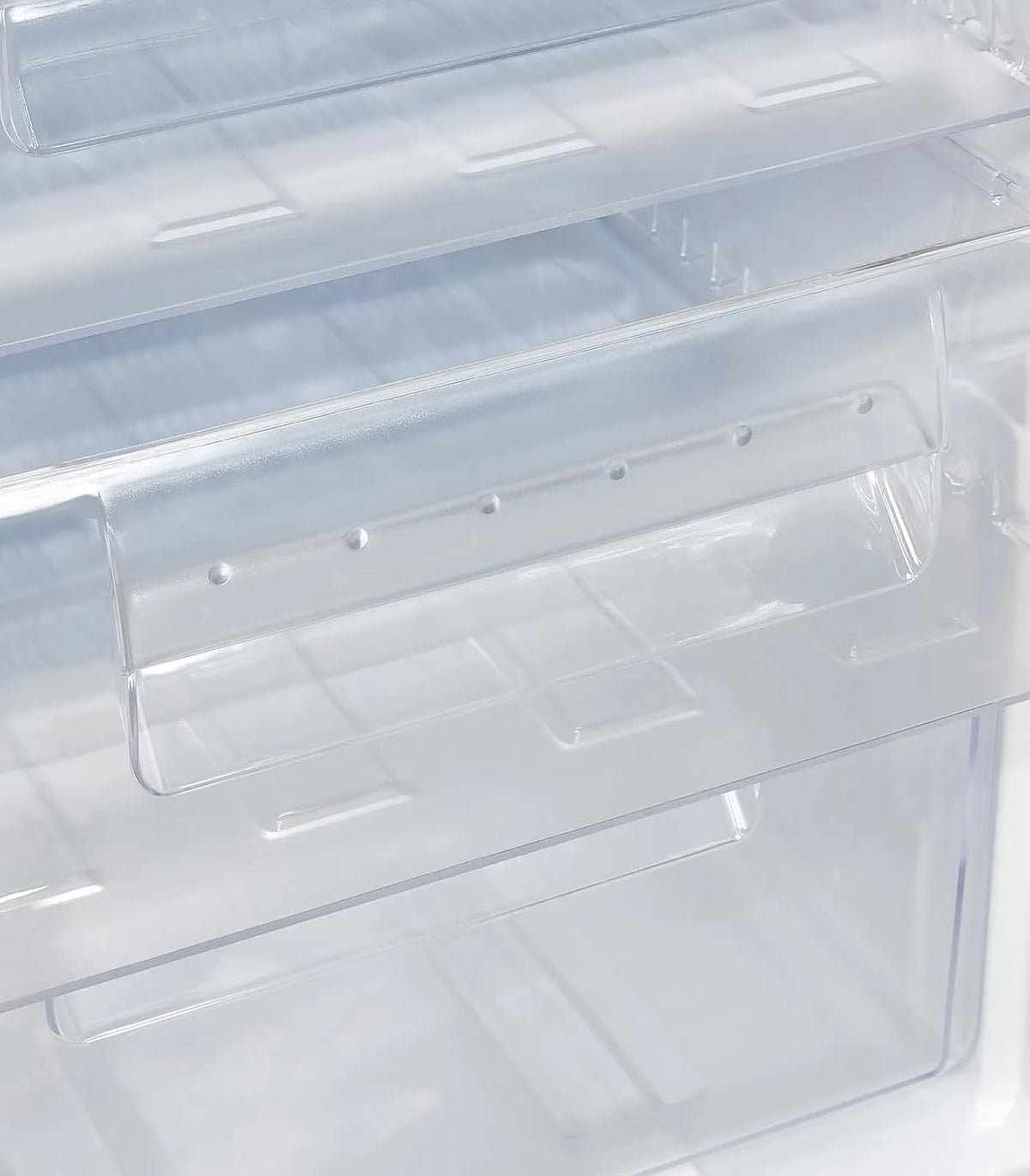 Exquisit® Congelador de sobremesa 91L, color blanco, clase E, congelador de 4 estrellas, 4 cajones transparentes, puerta reversible, control de temperatura, medidas (85,5 x 55,0 x 58,0 cm)