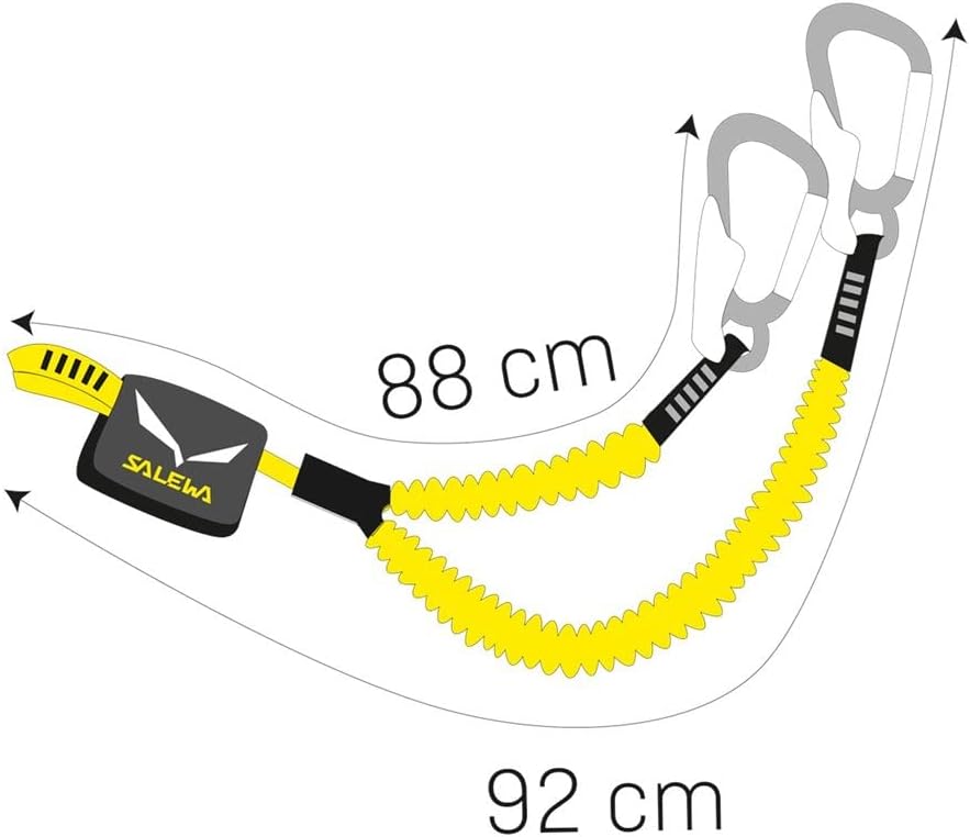 Set de vía ferrata Salewa con freno Premium Attac + Arnés de vía ferrata Evo + Casco de vía ferrata Toxo 3.0
