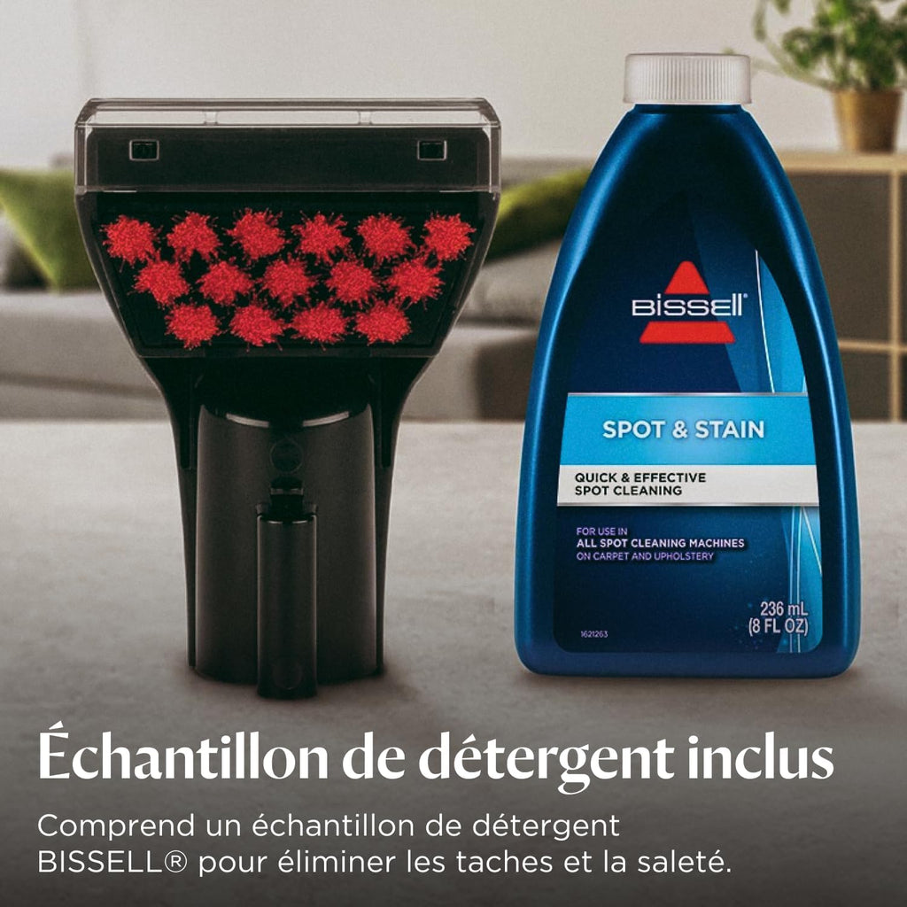 BISSELL SpotClean ProHeat, Limpiador de Tapicerías, Motor Potente de 330 W, Diseño Compacto, con Tecnología HeatWave, Limpiador para Alfombras, Moquetas, Muebles, Telas, Coche y Más, 36988