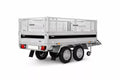 Remolques plataforma: 2,59 m x 1,43 / 750 kg BRENDERUP con extensión