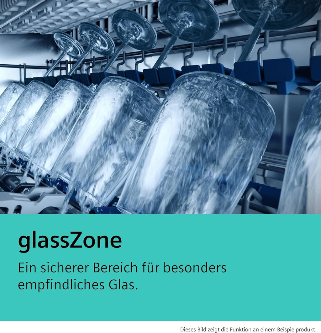 Lavavajillas totalmente integrable Siemens SN95EX22CE iQ500, 60 cm, fabricado en Alemania, bisagra vario para situaciones de instalación flexibles, varioSpeed Plus, autoOpen dry, Rackmatic, zona intensiva, silencioso