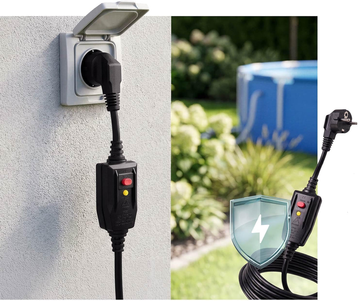 Humberg Pompa Ciepła do Basenu 5 kw - do 30 000 l - Energooszczędna - Cicha Praca 48 dB - Sterowanie za Pomocą Wi-Fi - Wyświetlacz LCD - Wydajność COP 5,17 - do Basenów Ogrodowych do 8-20 m³