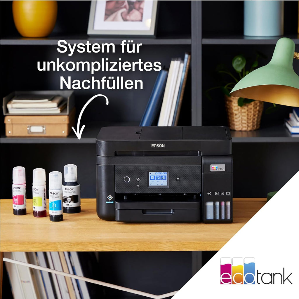 Impresora multifunción de inyección de tinta Epson EcoTank ET-4800 A4 con Wi-Fi, incluye tinta para hasta 3 años