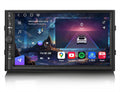 Autoradio Erisin Qualcomm 8 núcleos 8GB+128GB Android 14 Universal 2Din GPS 7 pulgadas estéreo pantalla táctil Bluetooth 5.1 inalámbrico CarPlay Android Auto DAB+ AM FM Radio IPS RDS DSP WiFi 4G TPMS OBD TNT