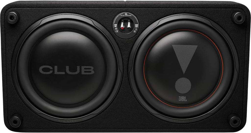 Subwoofer para coche JBL Club 1200SSL, caja plana de 12 pulgadas - Altavoz de graves de 1200W | Subwoofer utilizable como activo o pasivo gracias a la tecnología SSI de 2-4 ohmios, 400W RMS, profundidad de montaje reducida, cono de polipropileno robusto