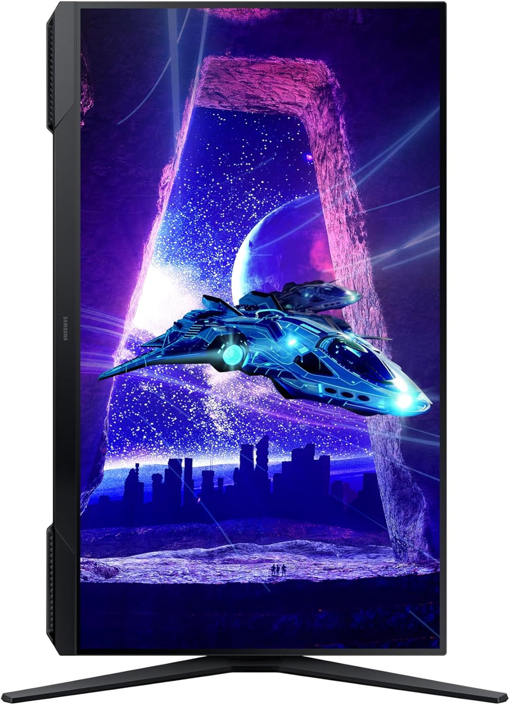 Monitor Gaming Samsung Odyssey G30D 27'', 180Hz, 1ms, VA, Full HD (1920x1080), 3000:1, ajustable en altura, pivotable, orientable, inclinable, LS27DG302EUXEN