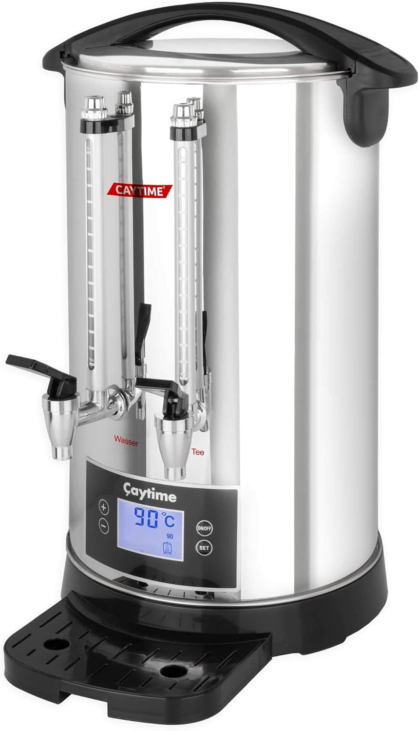 Máquina de té D20 - Tetera digital, aislada con doble pared - Samovar, Semaver 20 litros