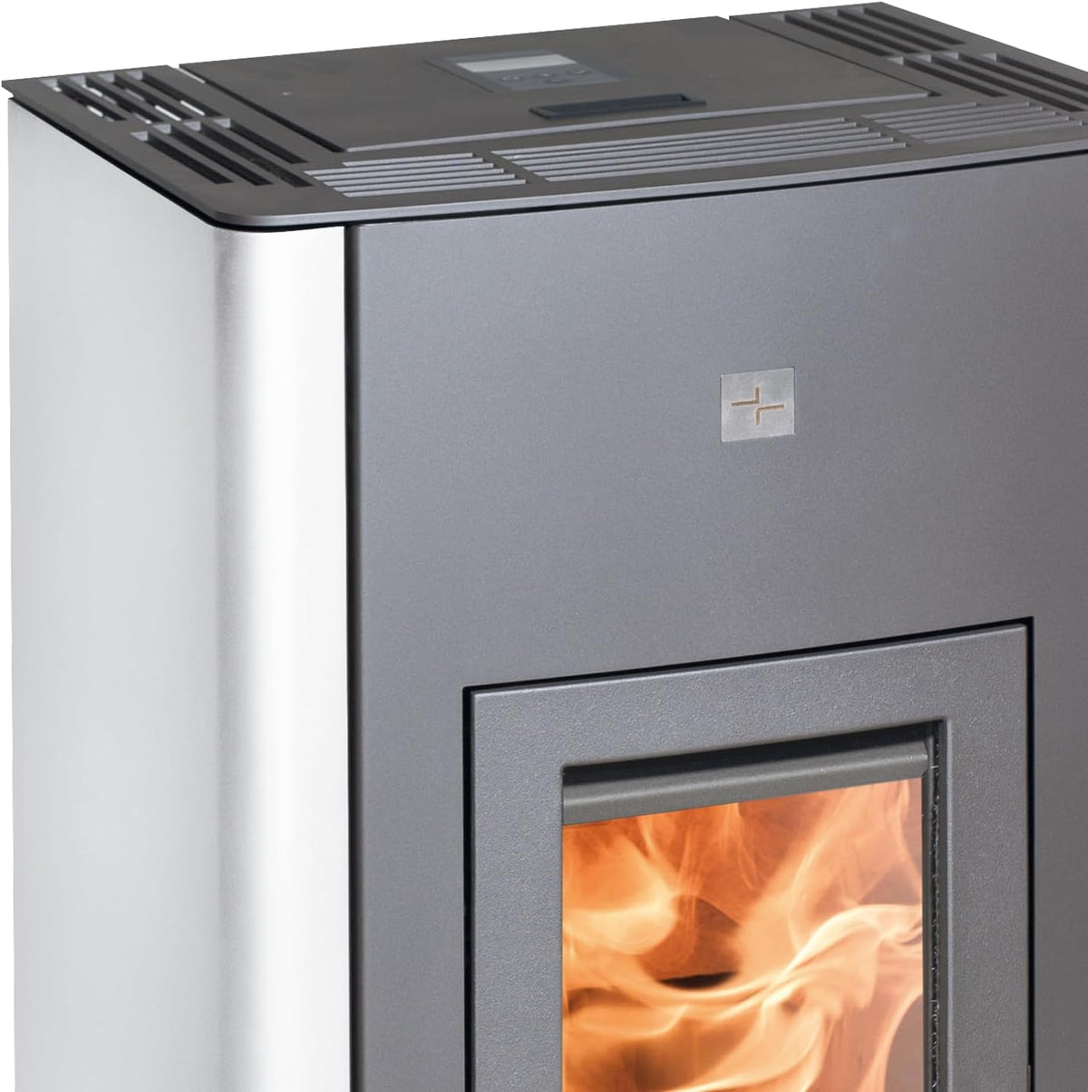Haas + Sohn 05 419 08 19 Haas+Sohn HSP 6 Pelletto IV Estufa de pellets perl-antracita/blanco/A+
