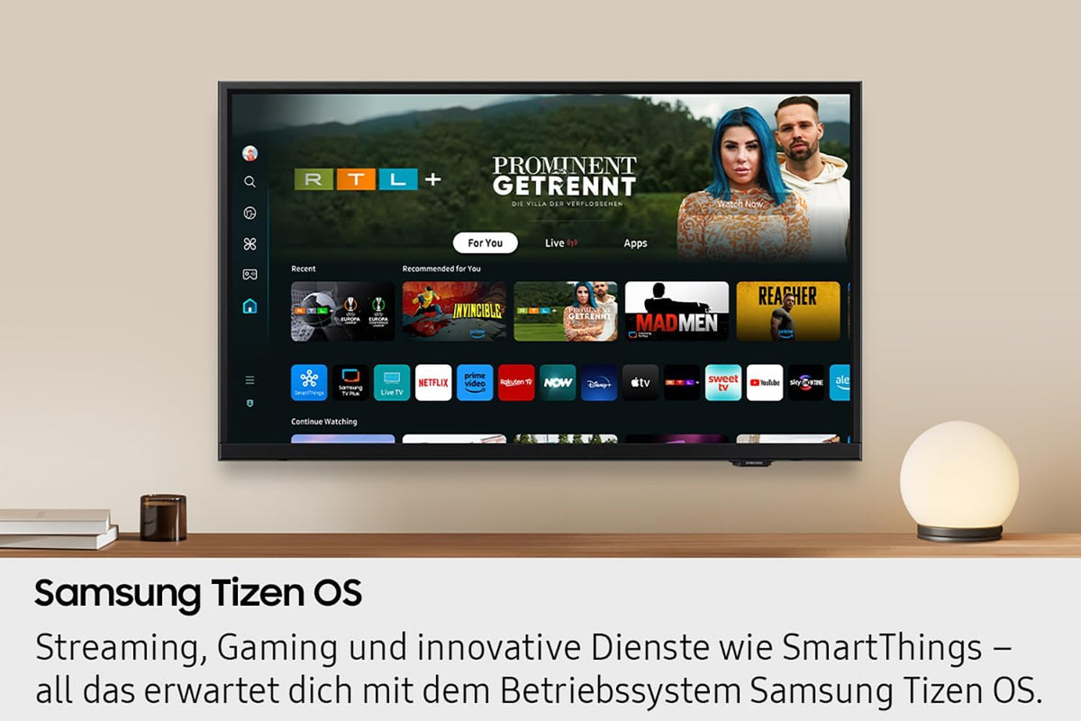 Televisor LED plano Full HD F6009F de 32 pulgadas (81 cm), tecnología PurColor, HDR, Object Tracking Sound Lite, Knox Security, One UI Tizen, Smart TV, contenido gratuito ilimitado