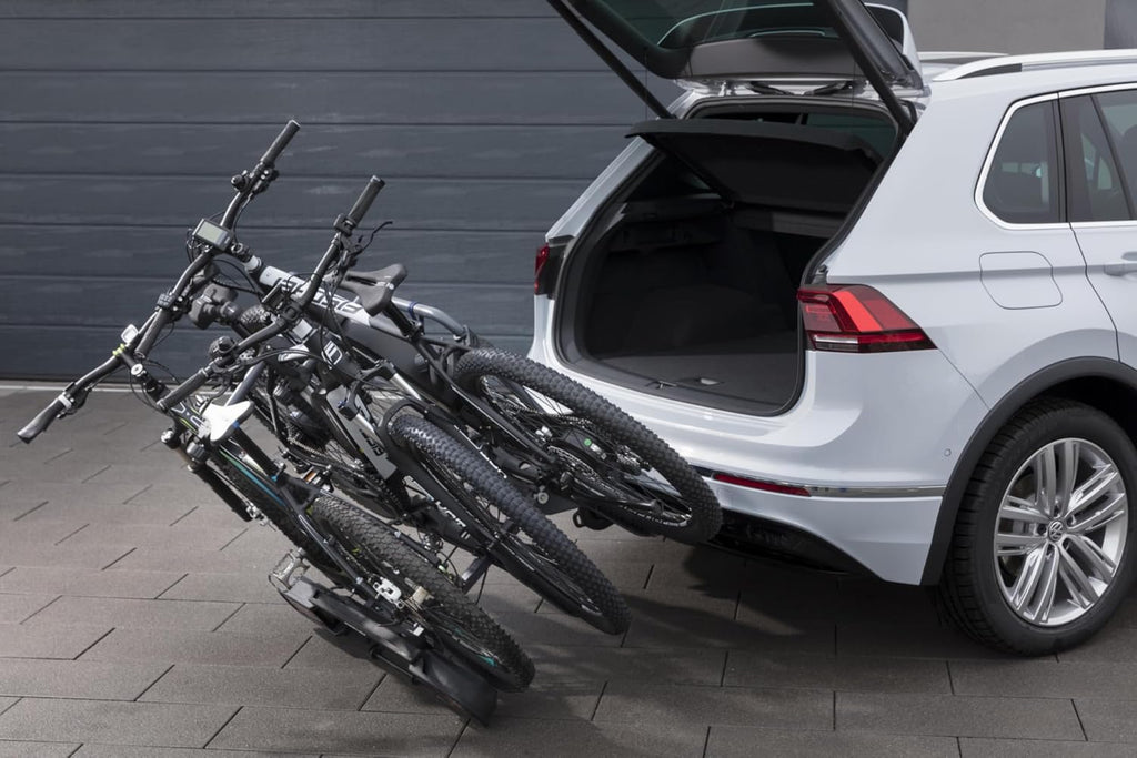 Portabicicletas de enganche FISCHER ProlineEvo 3 I Portabicicletas para bola de remolque I Portabicicletas para coche I Portabicicletas para bicicletas eléctricas