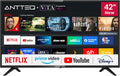 Televisor AV42F3 de 42 pulgadas (106 cm) Full HD Smart TV con triple sintonizador HD (DVB-C/-S2/-T2), App Store, Netflix, Prime Video, Rakuten TV, DAZN, YouTube, y mucho más, WiFi, modo hotel