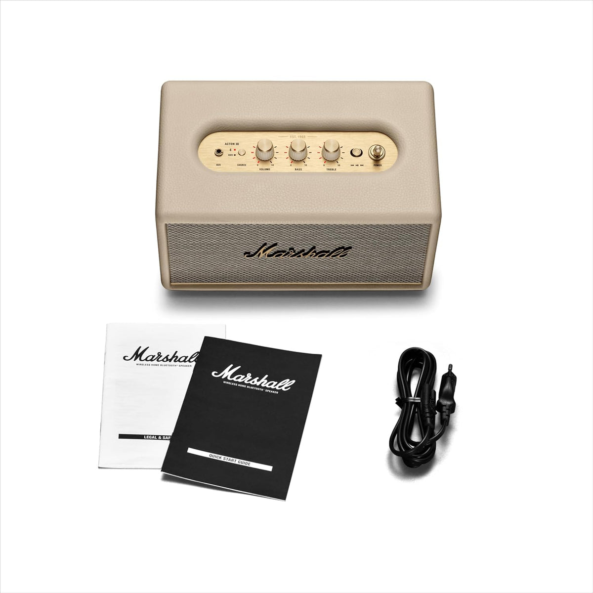 Altavoz Bluetooth Marshall Acton III – Negro
