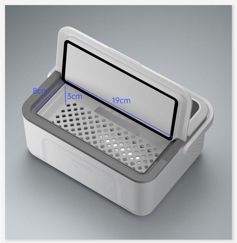 Incluye tres baterías - Nevera médica - Refrigerador portátil para medicamentos - Refrigerador para insulina