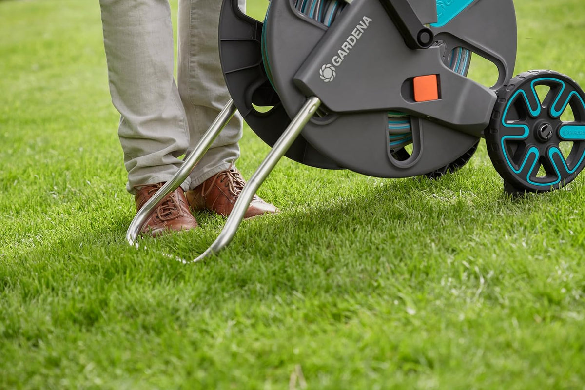 Manguera de jardín Flex 18522-20 Ø 13 mm, rollo de 50 m, manguera de agua de plástico para riego de jardines