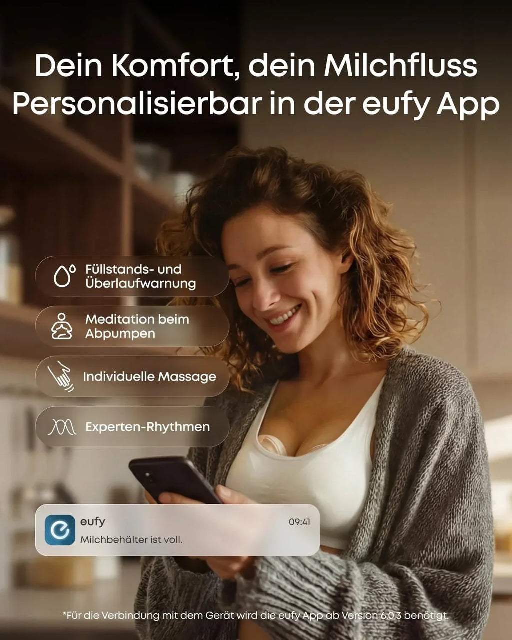 eufy Security Sacaleches eléctrico portátil S2 Pro, estuche de carga inalámbrica, masaje con calor, HeatFlow, VibraPump, manos libres