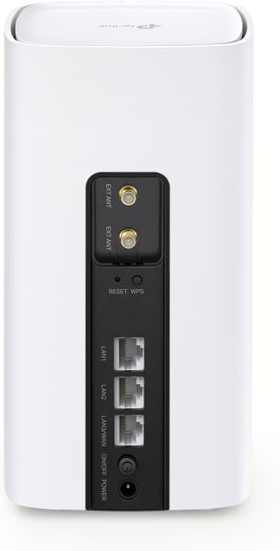Router LTE inalámbrico TP-Link Archer NX200, router 5G para tarjeta SIM, Wi-Fi 6 de doble banda AX1800, 3 puertos Gigabit, MU-MIMO, gestión mediante web y aplicación, Plug-and-Play