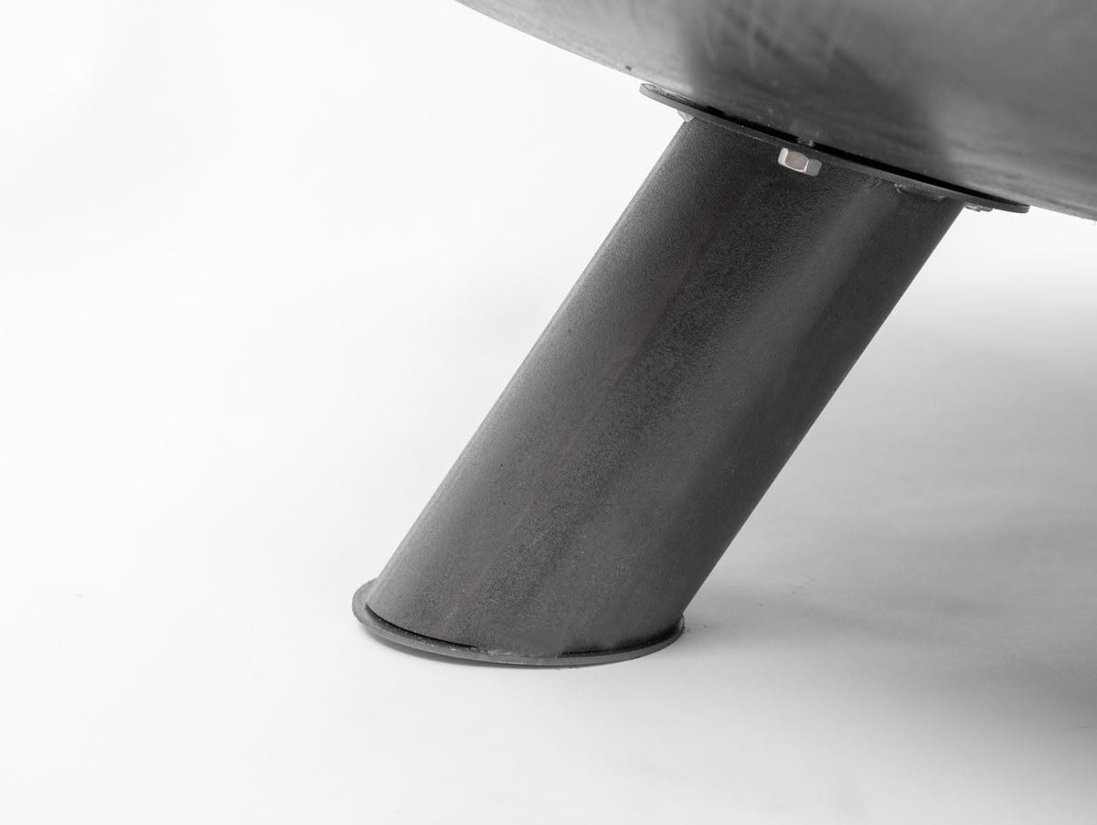 Brasero Grillfürst de acero de Ø 120 cm - brasero para jardín o terraza, sólido, duradero y resistente al calor, para hogueras o como zona de cocción, diámetro 120 cm