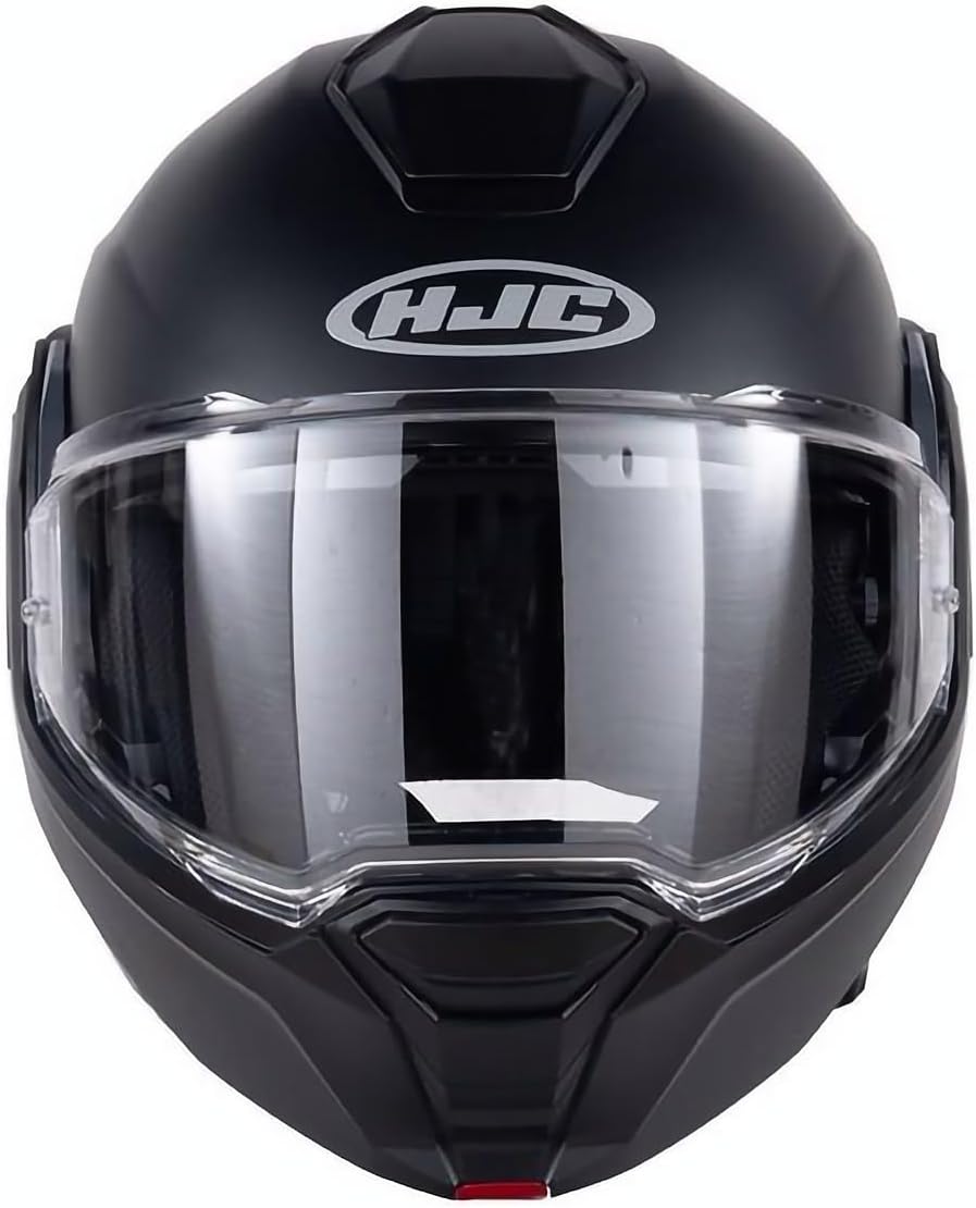 HJC, Casco de moto modular i100 UNI Semi Mate Negro, L