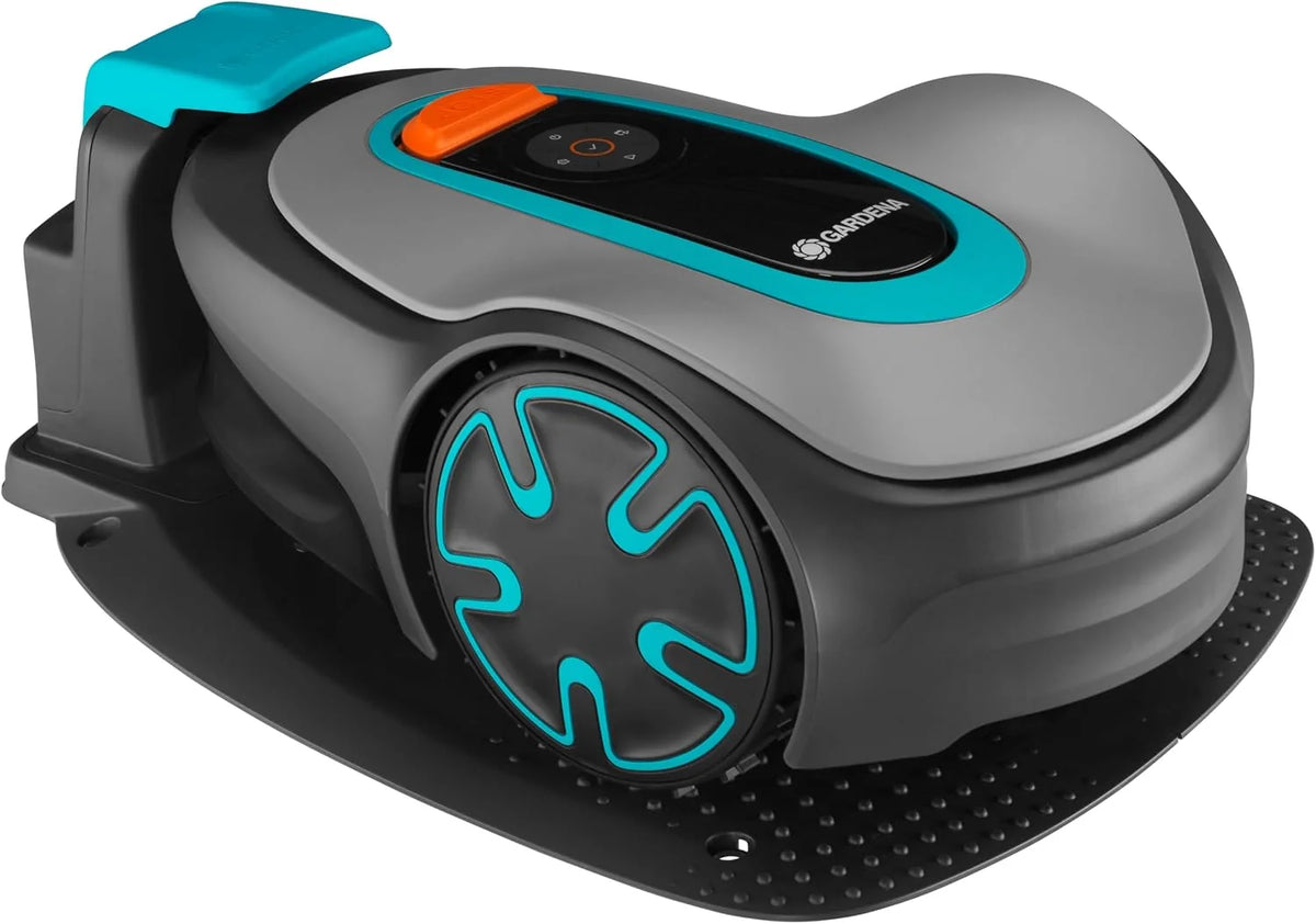 Gardena Robot koszący SILENO minimo 250 m²: inteligentna kosiarka z optymalną łącznością, programowalna przy pomocy aplikacji Gardena Bluetooth®, wersja PL (15201-32)