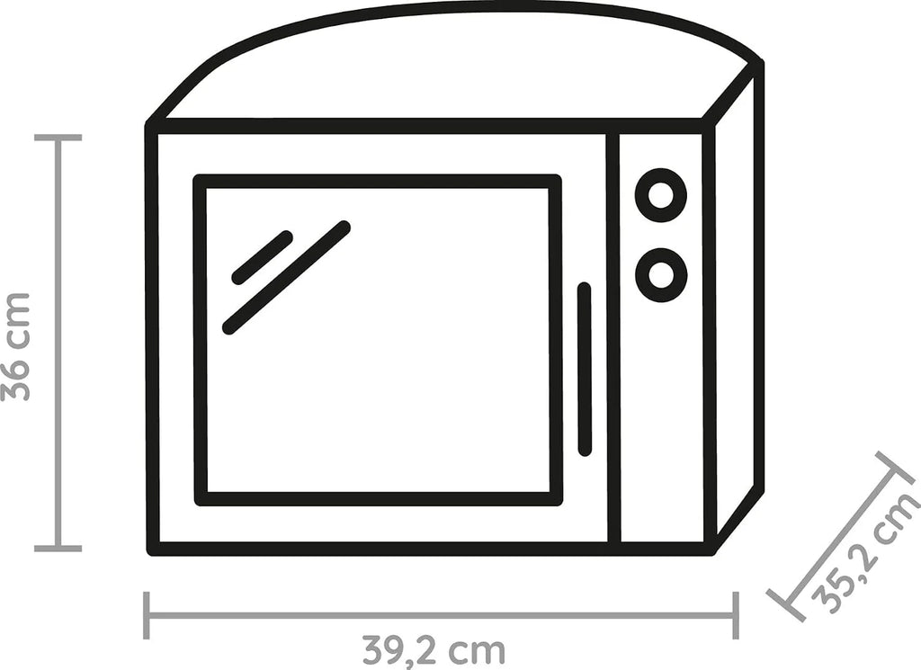 Bauknecht MW 39 WSL/połączenie grilla i kuchenki mikrofalowej/funkcja Crisp / 700 W / 13 l komora gotowania/super kompaktowa konstrukcja/funkcja gotowania na parze/funkcja szybkiego