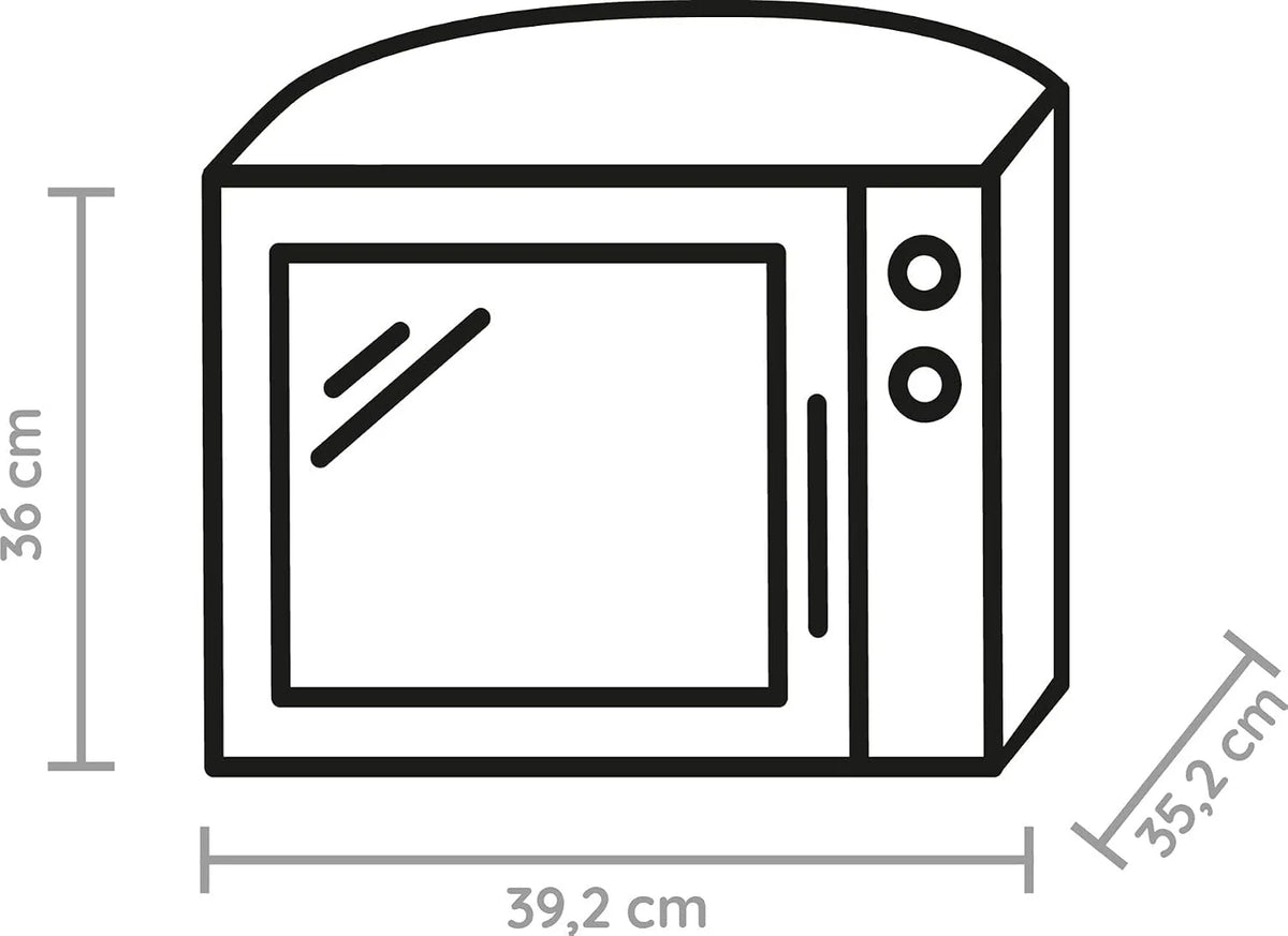 Bauknecht MW 39 WSL/połączenie grilla i kuchenki mikrofalowej/funkcja Crisp / 700 W / 13 l komora gotowania/super kompaktowa konstrukcja/funkcja gotowania na parze/funkcja szybkiego
