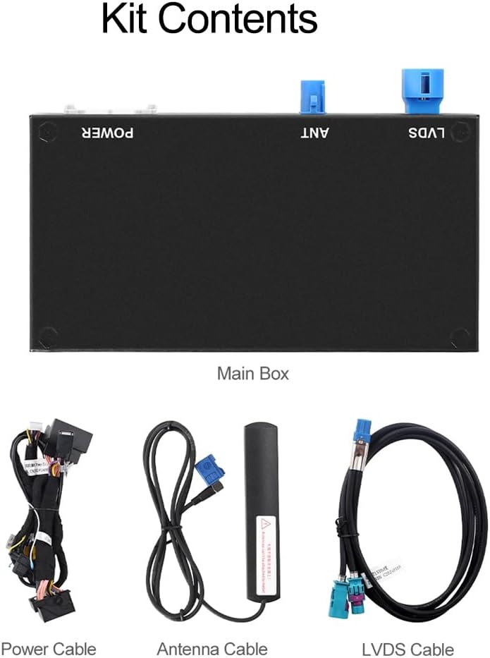 Adaptador inalámbrico CarPlay AUTOTOP, kit de reequipamiento y decodificador para Peugeot 208 de 7 pulgadas con Smeg MRN y Citroën Picasso C4, C5, DS4, DS3, 308, 508, 208, 3008 (2013-2016), compatible con CarPlay, Android Auto, Mirror Link y cámara.