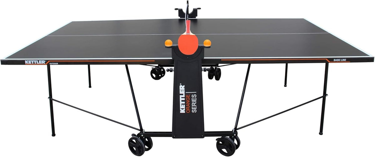 Mesa de ping-pong KETTLER Basic Outdoor | Resistente a la intemperie | Plegable
