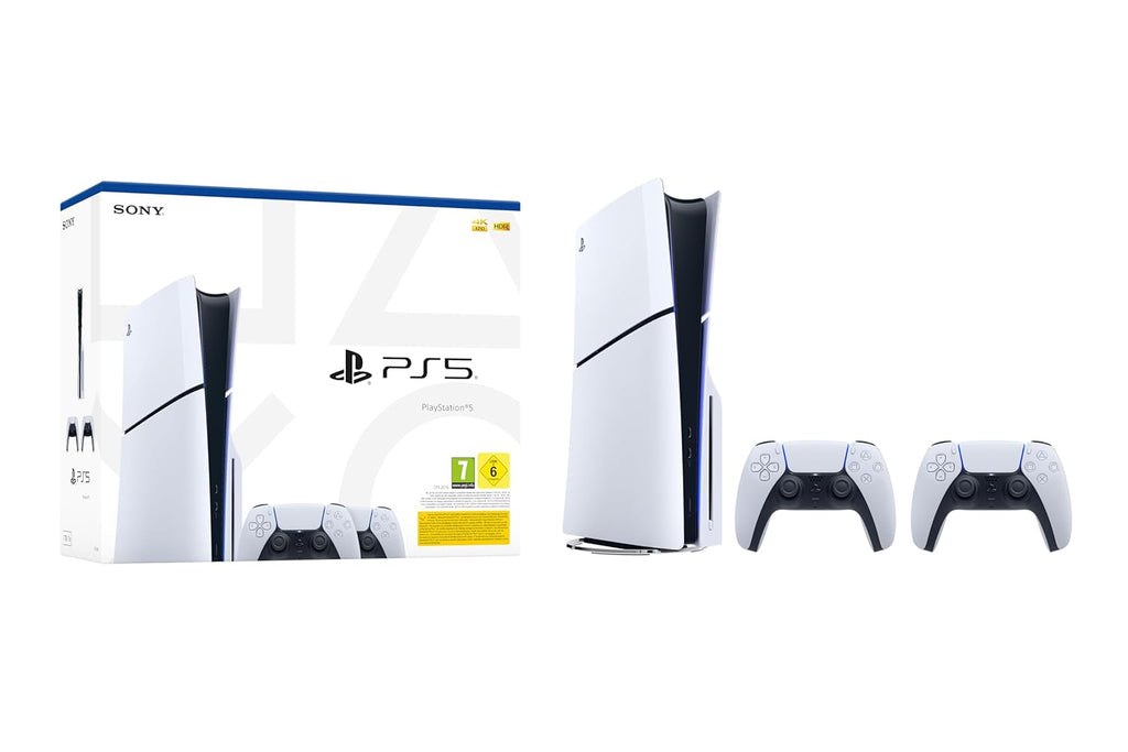 PlayStation®5 Standard (Slim) Bundle con segundo mando inalámbrico DualSense™