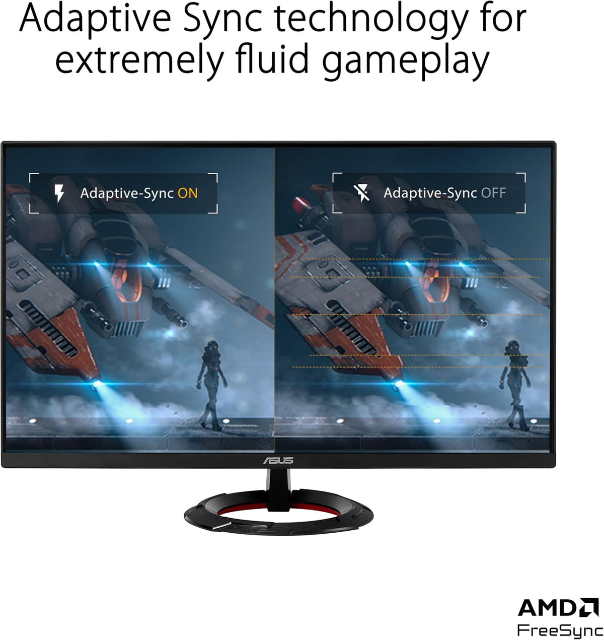 Monitor gaming ASUS TUF Gaming VG249Q3R – 23,8 pulgadas, Full HD (1920x1080), 180 Hz, Fast IPS, Extreme Low Motion Blur™, 1ms (GTG), FreeSync™, Variable Overdrive, 100% sRGB