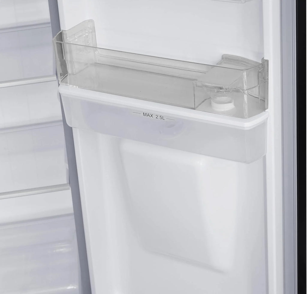 Respekta Halvar Side-by-Side 439 L, No Frost, dozownik wody, Inox Look
