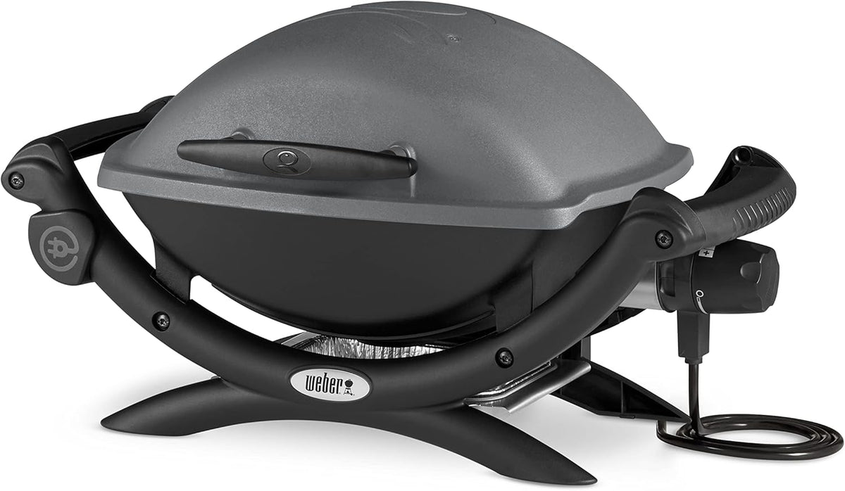 Barbacoa eléctrica Weber Q1400 gris oscuro 2200 vatios