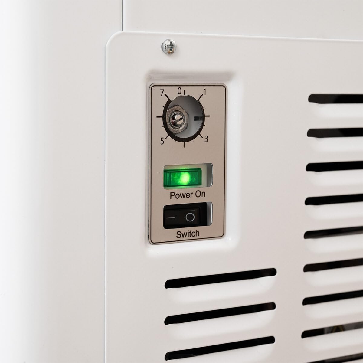 GastroHero Arcón congelador para helados 284 litros Congelador horizontal Iluminación LED Tapa de cristal corredera Ruedas Congelador comercial para helados Ventas –18 °C Hostelería Kiosco