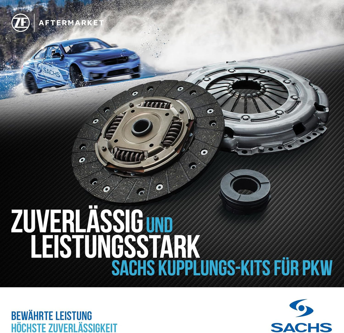 SACHS 3000 990 332 Kit de embrague con CSC para Volkswagen Polo III (6R1, 6C1) 2009-2022 y otros vehículos