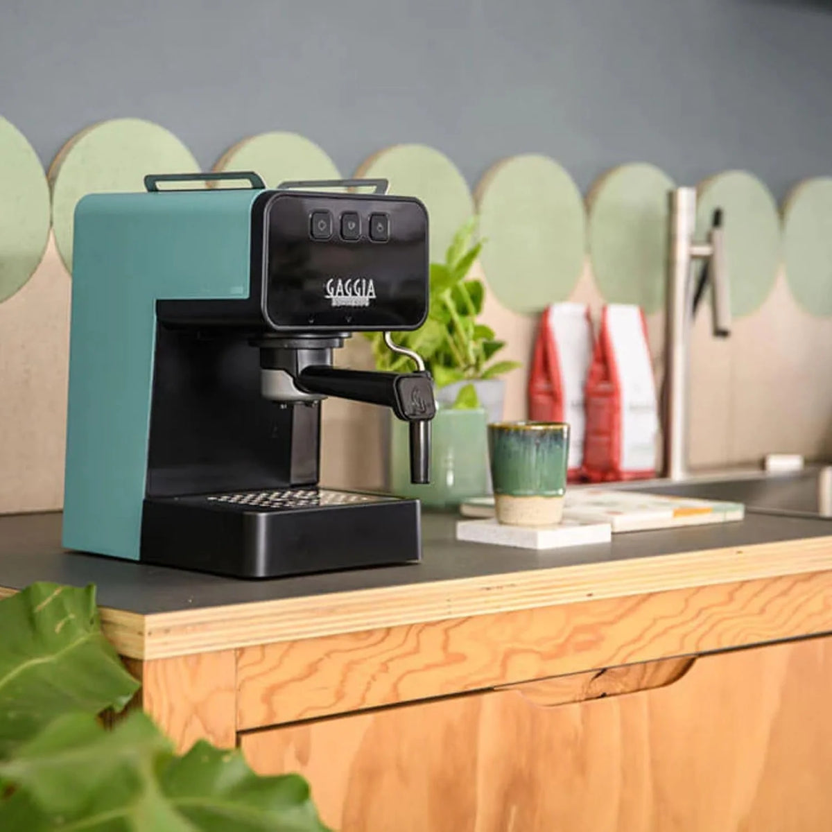 Gaggia Espresso Deluxe EG2111/64 ekspres ciśnieniowy, szary