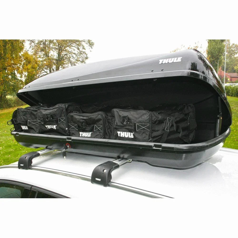 Cofre de techo THULE Ocean 200 2026 negro brillante – 450 litros
