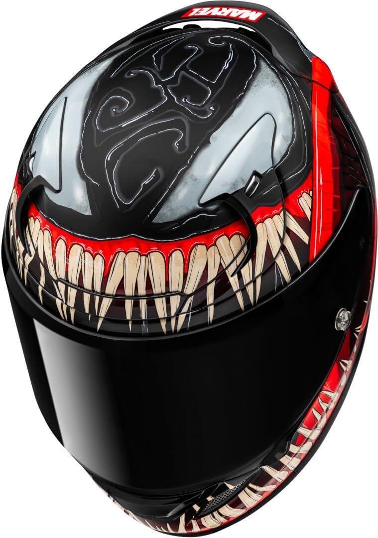 HJC, Casco de Moto Integral RPHA 12 Venom 3 Marvel MC1SF