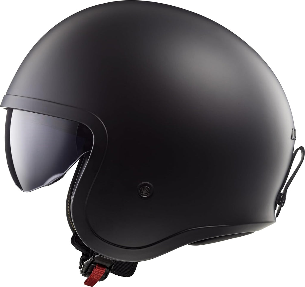 Casco abierto LS2 OF599 Spitfire II negro mate (L)
