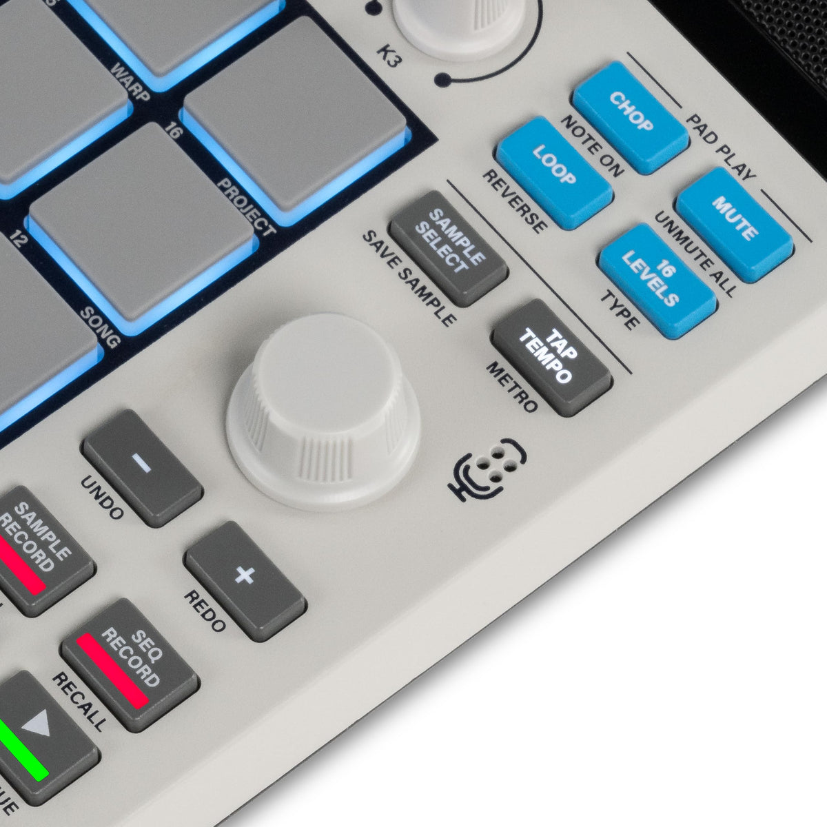 Akai Professional MPC Sample muestreador portátil independiente con batería, USB C, altavoz, micrófono, muestreo, secuenciación y producción musical