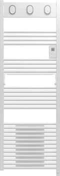 Radiateur sèche-serviettes électrique soufflant Sauter Marapi 1750W tactile blanc