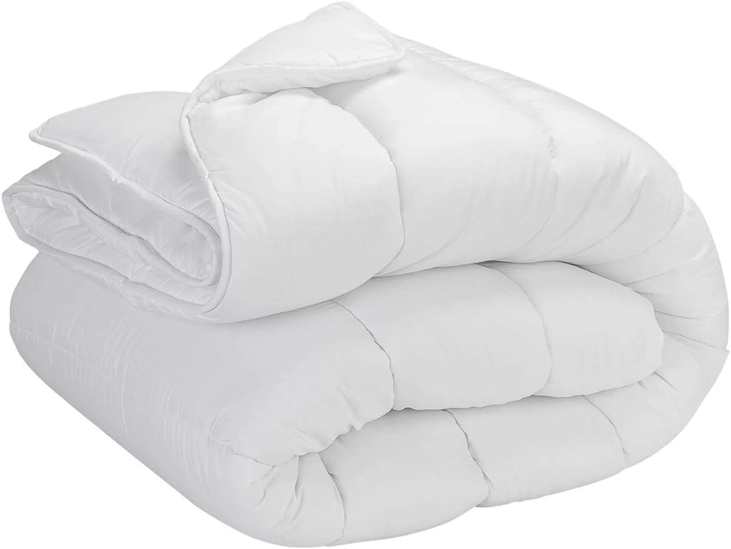 Pikolin Home - Kołdra/hipoalergiczna nordycka wyściółka z włókna aloesowego, zimna zima, 500gr/m², 260x240cm - Łóżko 180 (wszystkie środki)