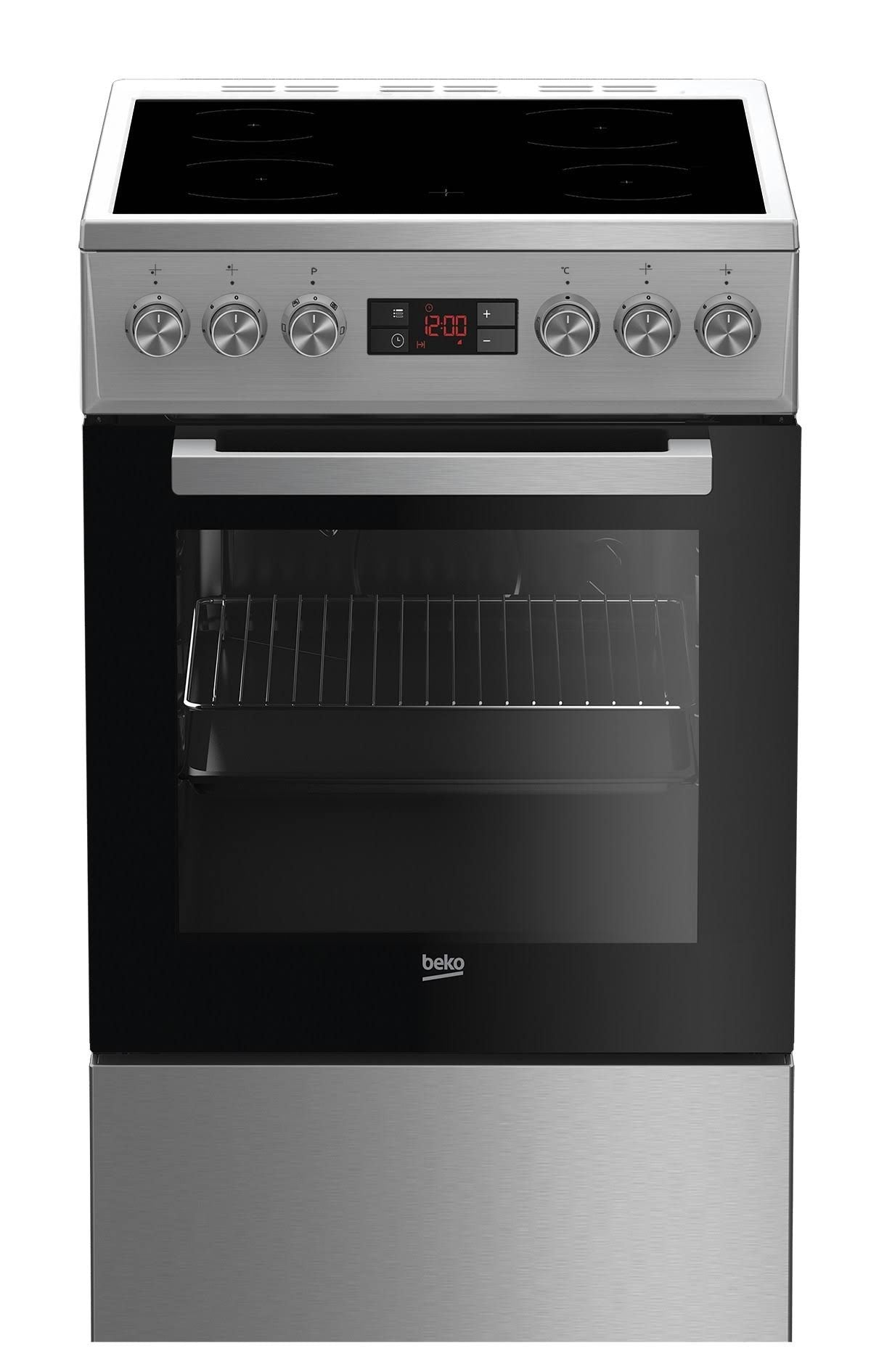 Cocina vitrocerámica Beko FSM57300GX