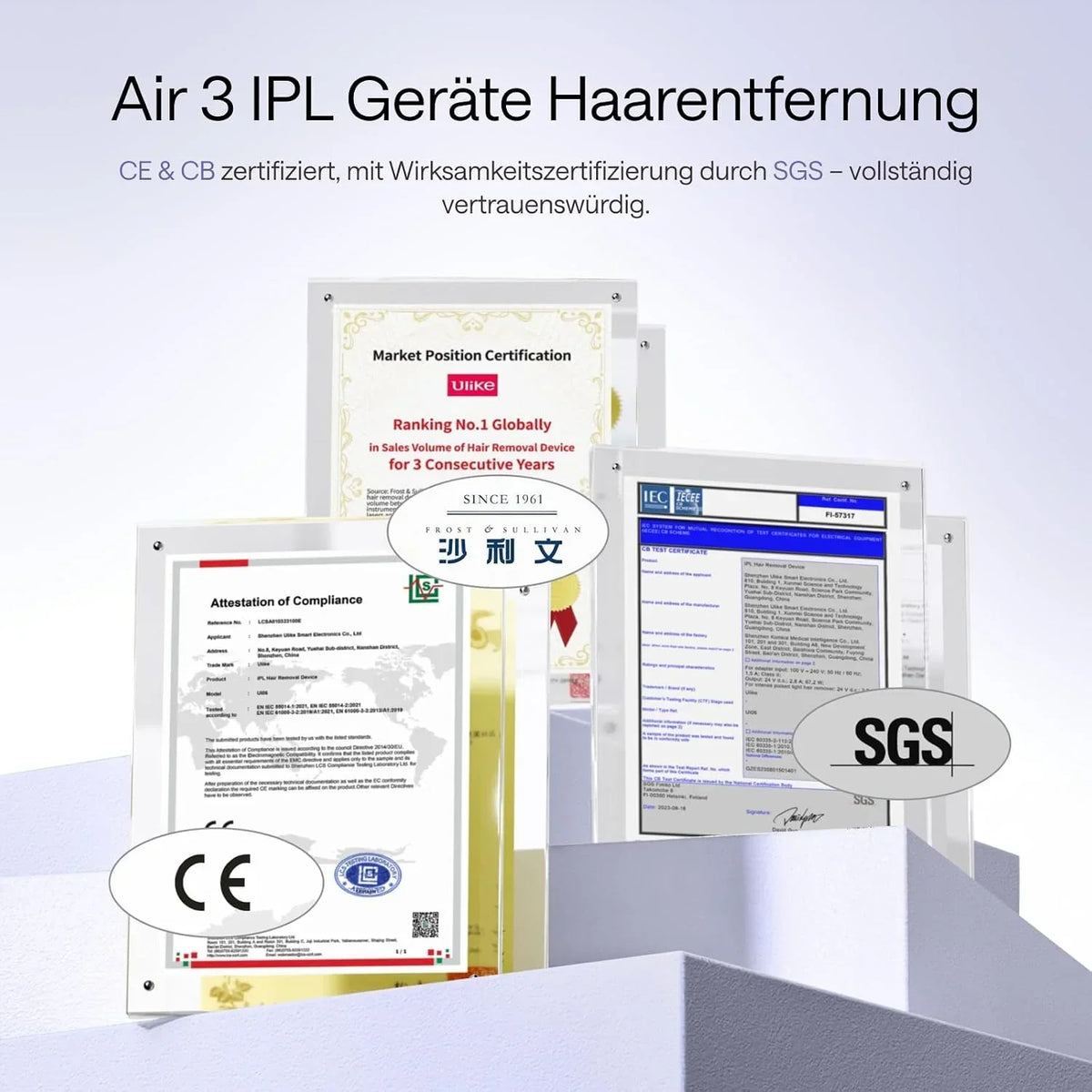 Dispositivo de depilación IPL Air 3 para rostro y cuerpo, enfriamiento por zafiro, depilación sin dolor, 3 modos, alternativa al láser para uso doméstico