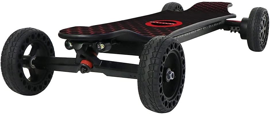 Patineta eléctrica 4000 vatios | 12S3P | 35 mph | 22 millas de autonomía | Ruedas de 6″ | Luces geniales | – Negro