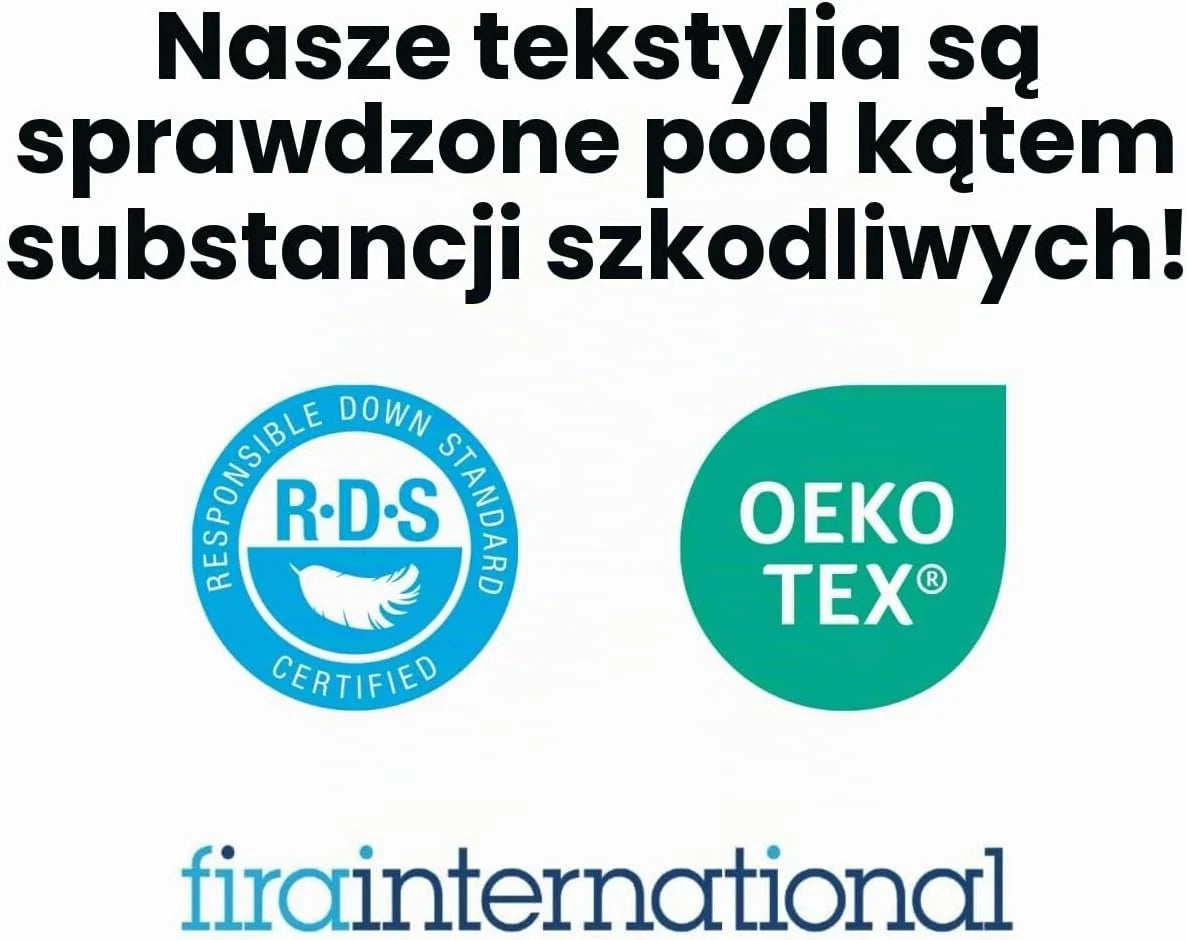 Mayaadi Zimowa kołdra puchowa, bardzo ciepła 200 x 220 cm, 2500 g, 70% puch, 30% pierze, 100% naturalna bawełna, wyprodukowana w Europie, pikowana kołdra dla alergików – MA49