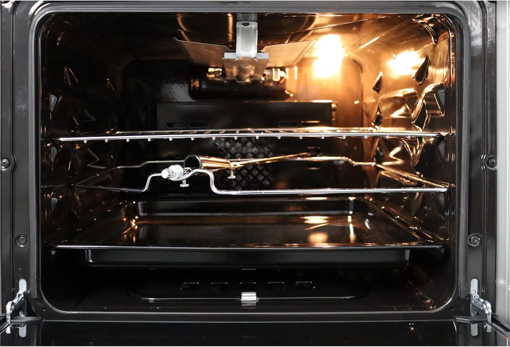 Cocina a gas Gasline SHGG6060FGIX de acero inoxidable de 60 cm con horno a gas, termostato y convección