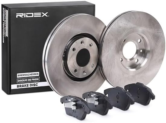 RIDEX Kit de frenos - Discos y pastillas de freno, eje delantero, Ø302,0 mm ventilados, apto para PEUGEOT 207 3/5 puertas (WA, WC), 208 I 3/5 puertas (CA, CC), 308 I 3/5 puertas (4A, 4C), 307 3/5 puertas