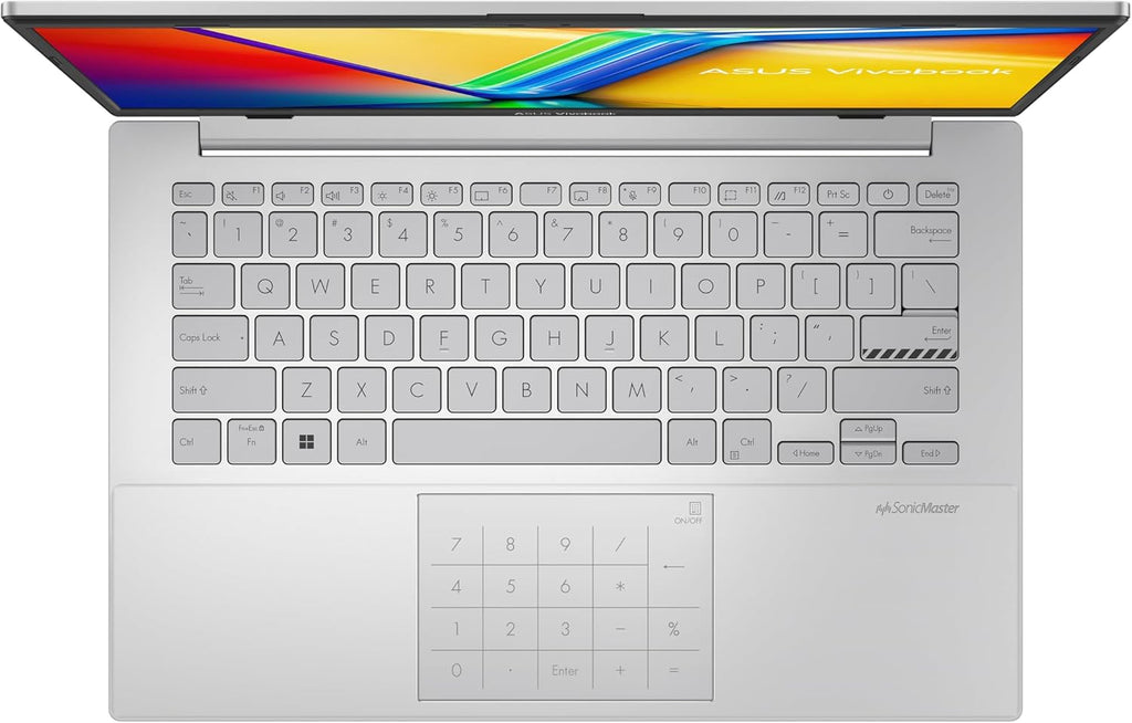 ASUS Vivobook 14 S1404FA-NK326W PC Portátil de 14" FHD (Procesador AMD Ryzen 5 7520U 4,3 GHz, 16 GB de RAM LPDDR5, SSD 512 GB NVMe, Gráficos AMD Radeon, Windows 11 Home) - Teclado AZERTY.